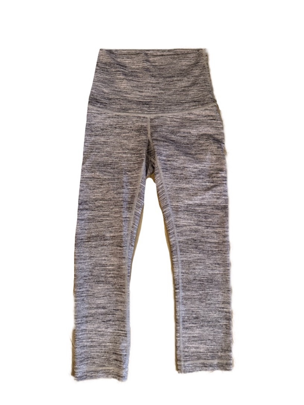 Lululemon Heather Gray Capri Cropped Leggings